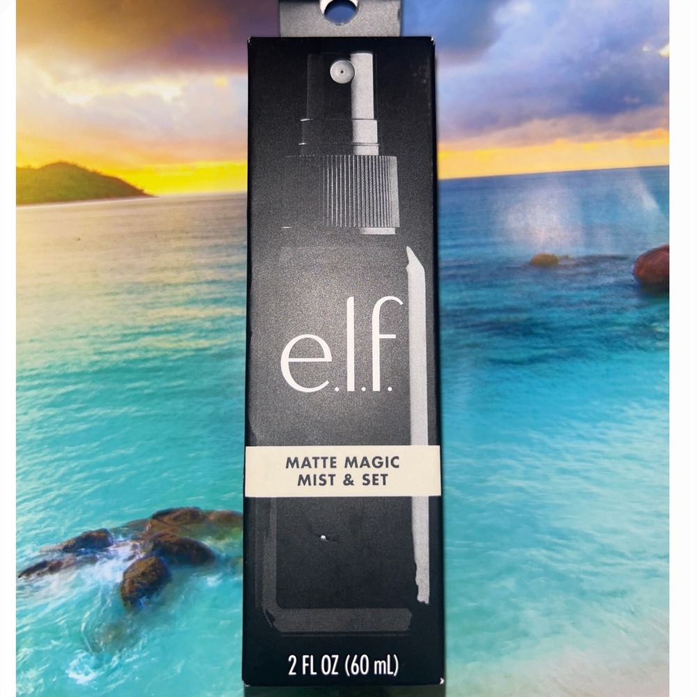 e.l.f. Matte Magic Mist‎ & Set Makeup Setting Spray Clear Finish 2 fl oz 60ml